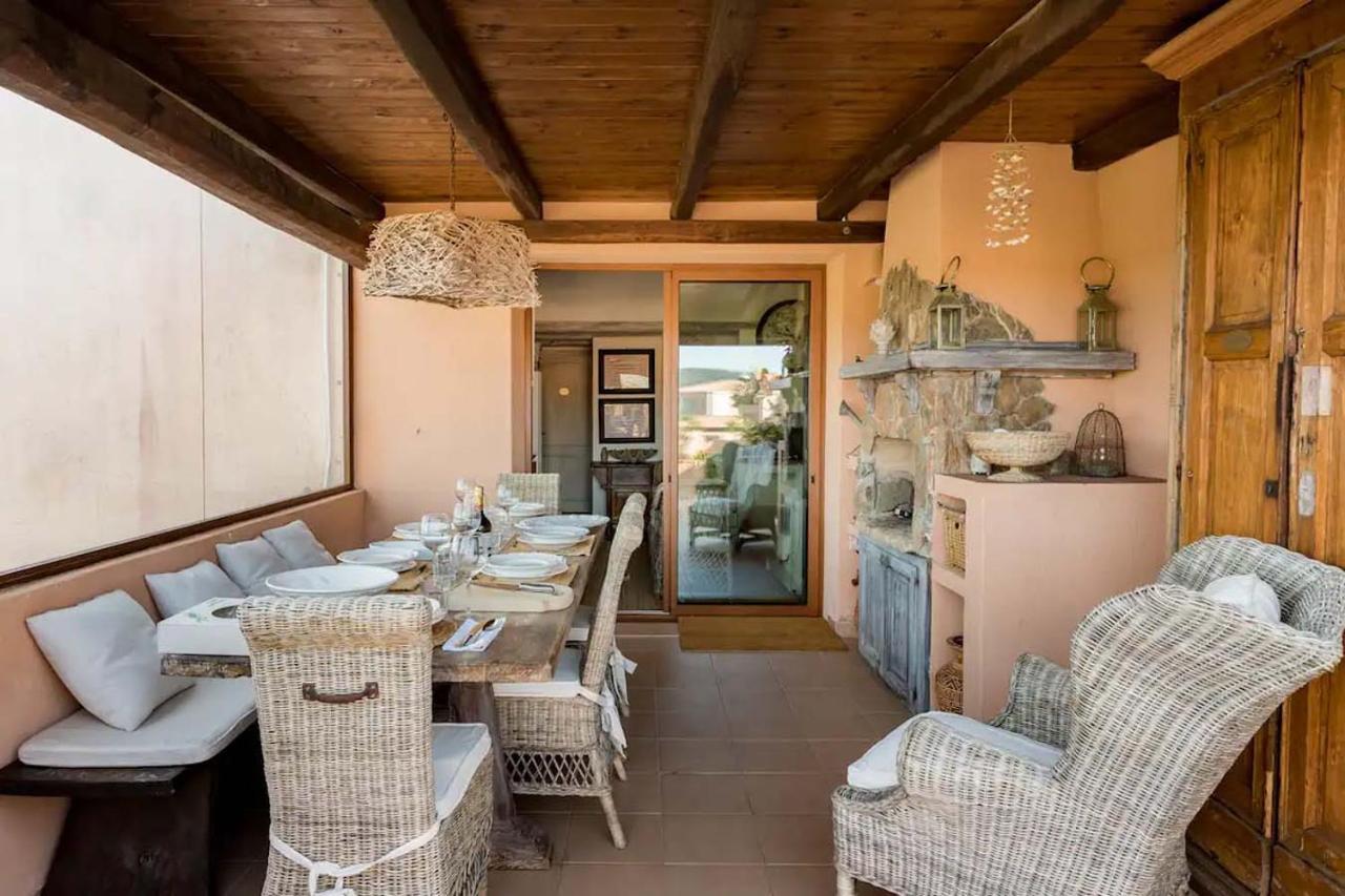 Romantico Appartamento Vista Mare Porto Pozzo Exterior foto